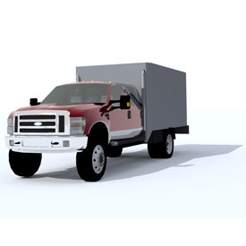 Ford Van 3D Object | FREE Artlantis Objects Download